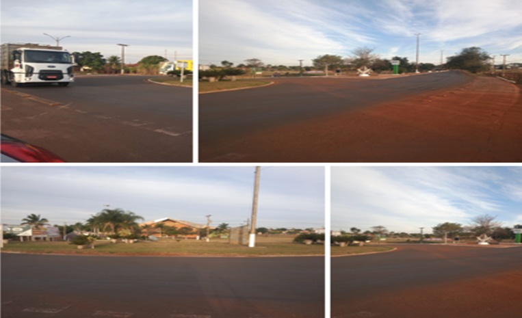 Vereador solicita alteração dos sinais de trânsito na rotatória próximo ao ginásio de esportes em Itaporã