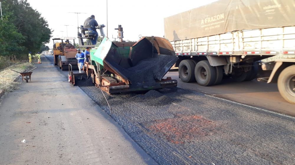Vereador Márcio Lobo agradece governador do estado pelos reparos na rodovia MS/156, que liga Itaporã/Dourados