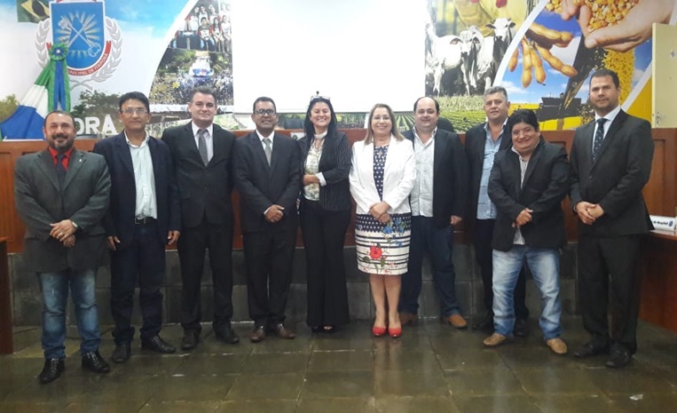 Vereadores de Itaporã participam  da Marcha dos Vereadores, em Brasília