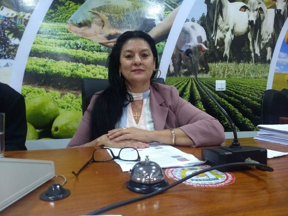 Vereadores e servidores parabenizam presidente da Câmara, Célia Frota, pelo seu aniversário